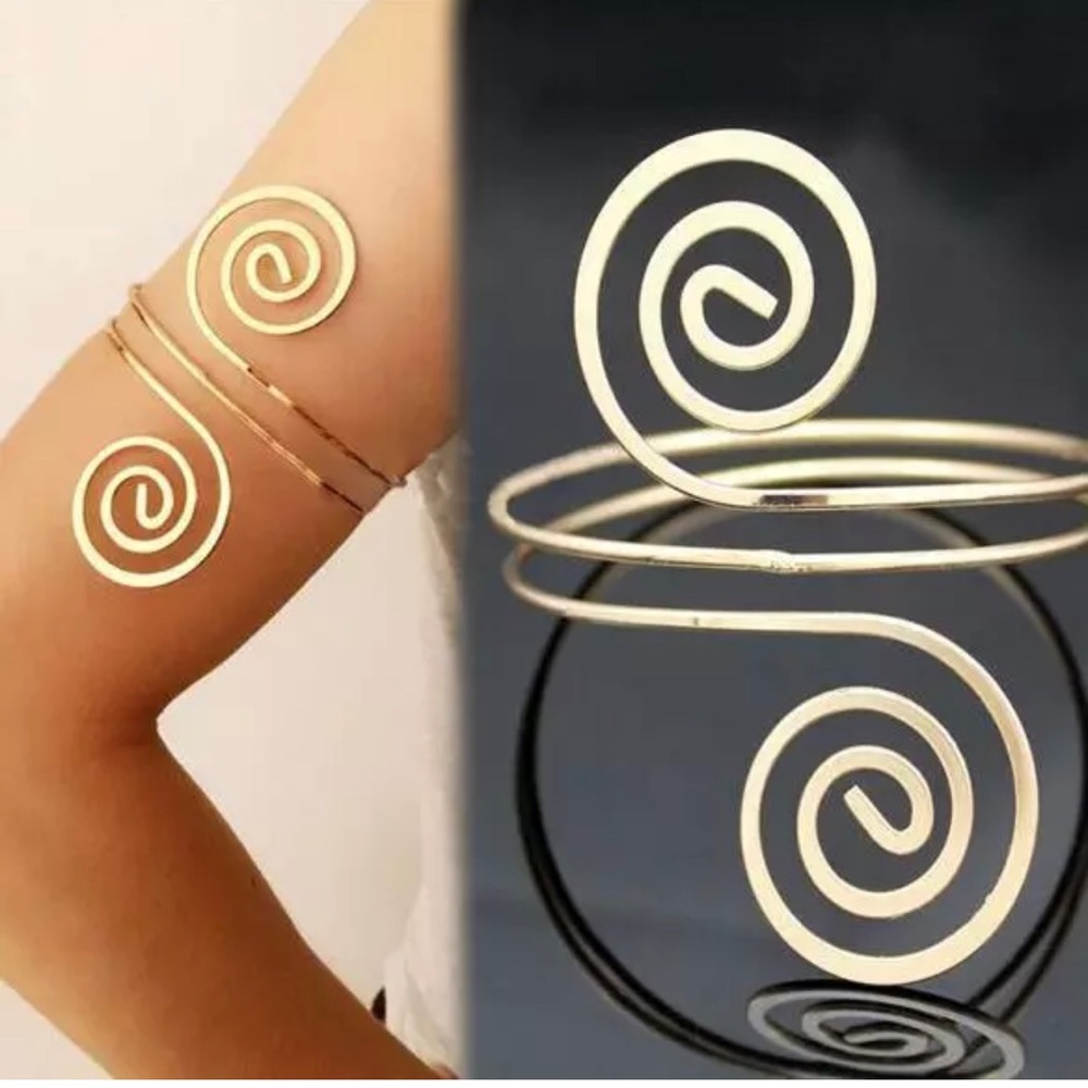 Gold Arm Jewelry